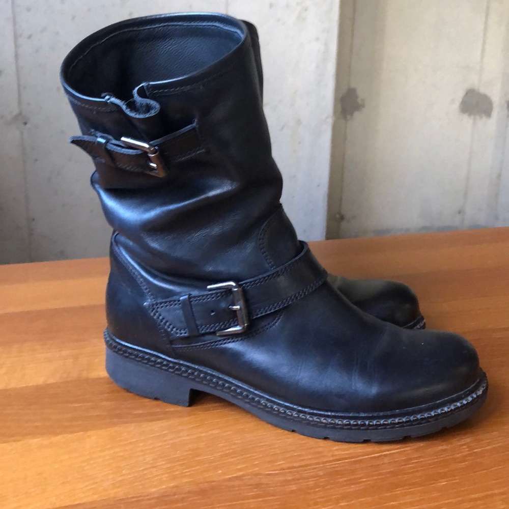 La Canadienne Waterproof Moto Boots size 40